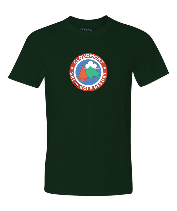 Cloudmont Ski and Golf Resort Short-Sleeve T-Shirt Ski and Golf Resort Forrest Youth Small - Third Coast Soccer