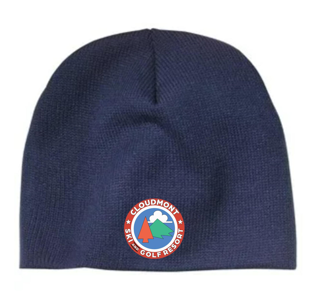 Cloudmont Ski and Golf Resort Beanie Ski and Golf Resort Navy - Third Coast Soccer