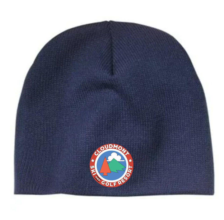 Cloudmont Ski and Golf Resort Beanie Ski and Golf Resort Navy - Third Coast Soccer