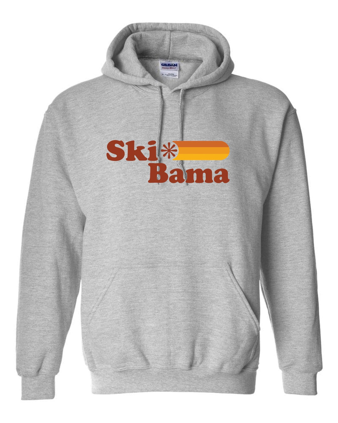 Ski Bama Hooded Sweatshirt Ski Bama R Sport Grey Youth Small - Third Coast Soccer