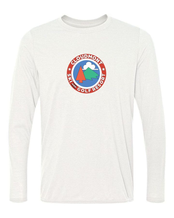 Cloudmont Ski and Golf Resort Long-Sleeve T-Shirt Ski and Golf Resort White Youth Small - Third Coast Soccer