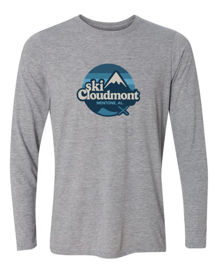 Ski Cloudmont Long-Sleeve T-Shirt Ski Cloudmont Sport Grey Youth Small - Third Coast Soccer