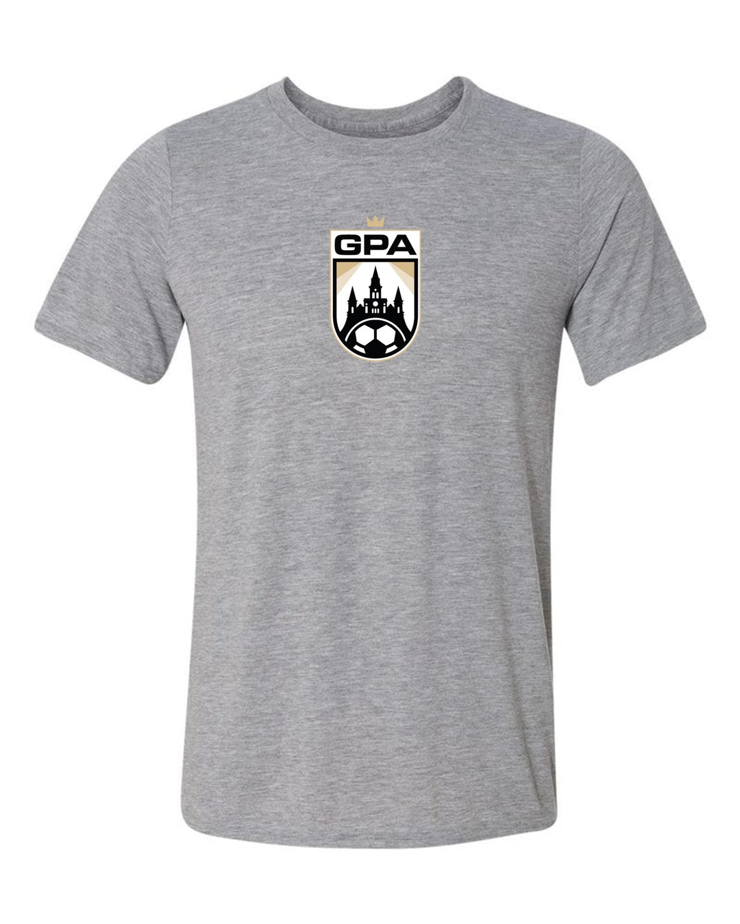 GPA Short-Sleeve T-Shirt GPA Spiritwear Sport Grey Mens Small - Third Coast Soccer