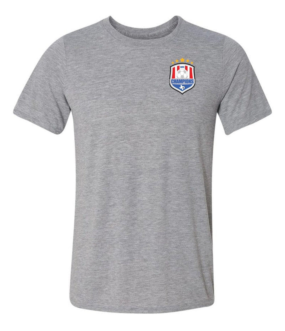 BVFC Short-Sleeve Shirt BVFC Sport Grey Youth Small - Third Coast Soccer