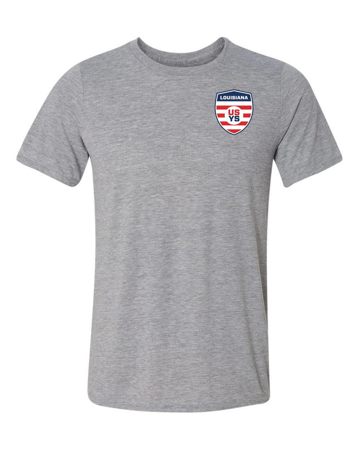 LA Select USYS Short-Sleeve T-Shirt LA ODP Spiritwear Sport Grey Mens Small - Third Coast Soccer