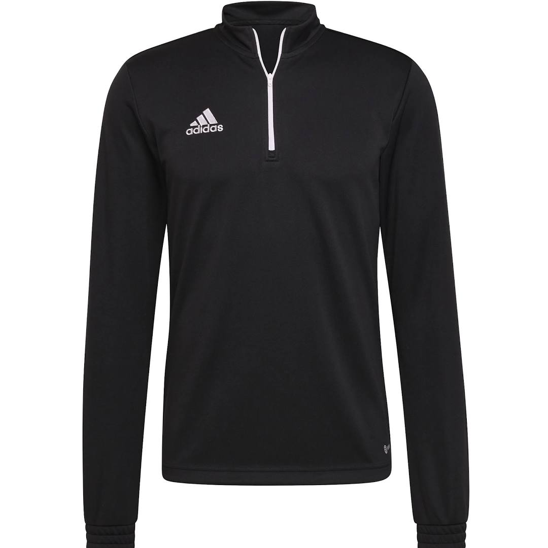 adidas Youth Entrada 22 Training Top - Black Training Wear   - Third Coast Soccer