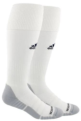 adidas Team Speed Pro Sock - White Socks White Small (1Y-4Y) - Third Coast Soccer