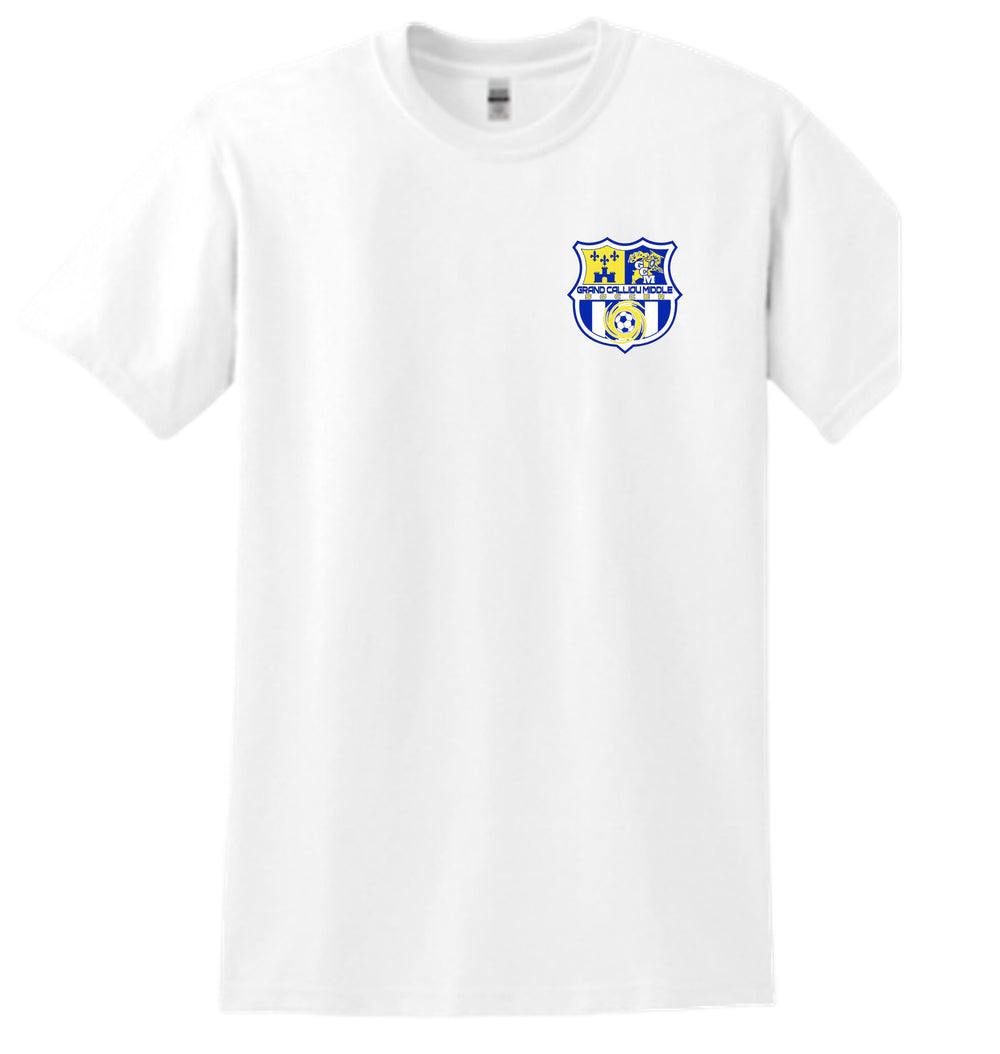 GCMS Soccer Short Sleeve T-shirt T-Shirts White Mens Small - Third Coast Soccer