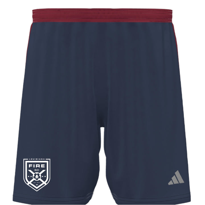 adidas Custom ECNL Men's Entrada 22 Short - Navy/Red ECNL 25 - Third Coast Soccer