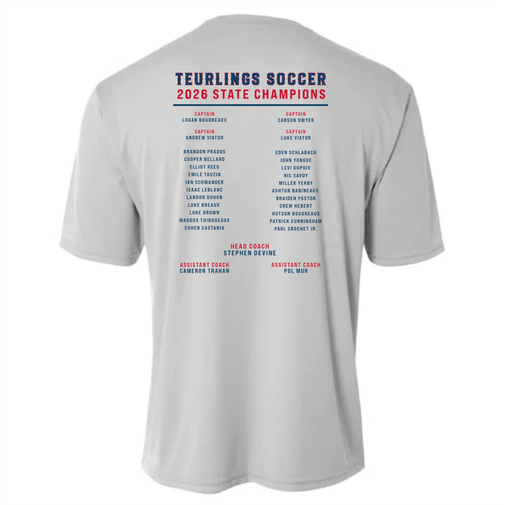 A4 Teurlings State Champions 2026 Shirt TCHS 26 - Third Coast Soccer