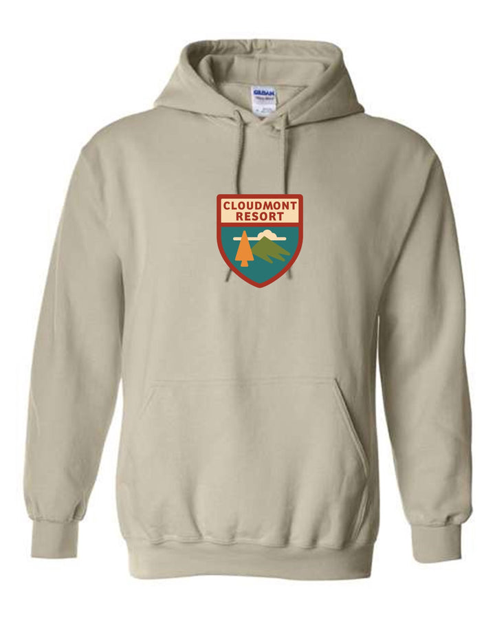 Cloudmont Resort Hooded Sweatshirt Cloudmont Resort Sand Youth Small - Third Coast Soccer