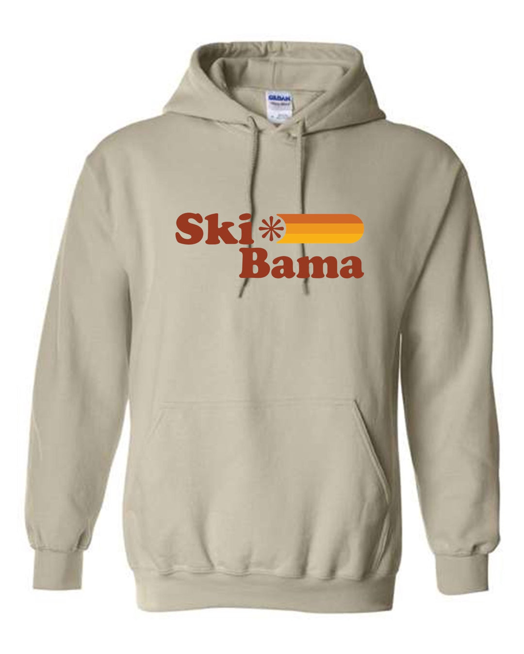 Ski Bama Hooded Sweatshirt Ski Bama R Sand Youth Small - Third Coast Soccer