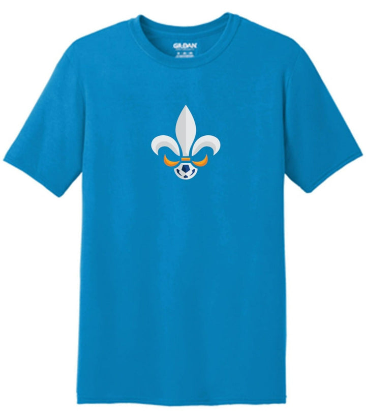 Louisiana Select Short-Sleeve T-Shirt LA ODP Spiritwear Sapphire Mens Small - Third Coast Soccer