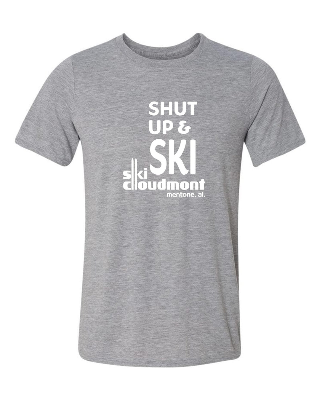 Shut Up & Ski Short-Sleeve T-Shirt Shut up & ski Sport Grey Youth Small - Third Coast Soccer