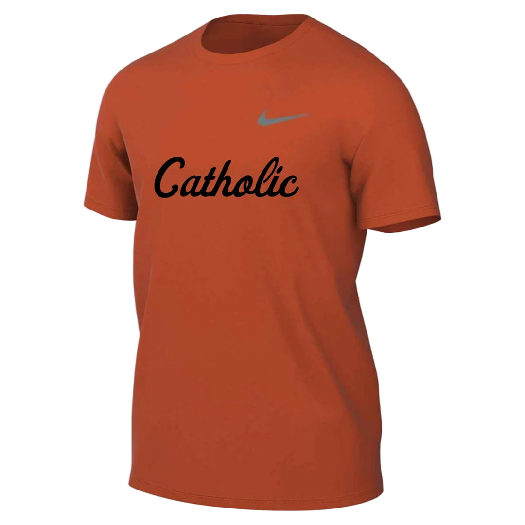 Nike Catholic BR Legend SS Top - Orange