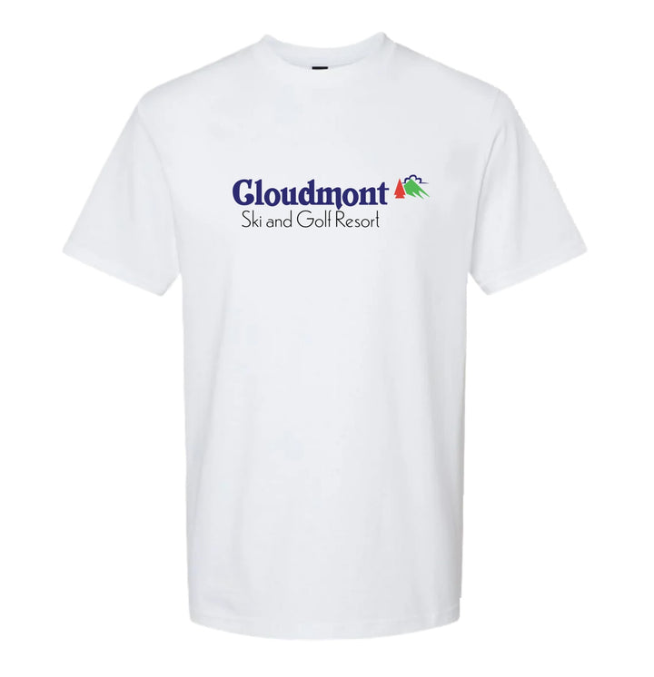 Cloudmont Ski & Golf Resort Short-Sleeve T-Shirt Cloudmont Ski & Golf White Youth Small - Third Coast Soccer