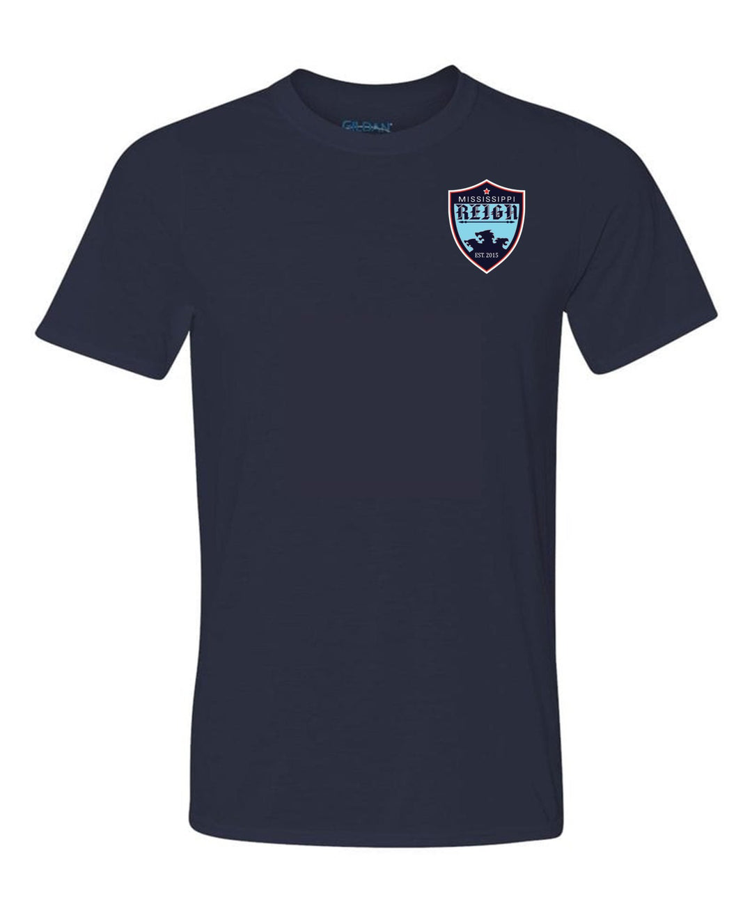 Mississippi Reign Short-Sleeve T-Shirt MS Reign Navy Mens Small - Third Coast Soccer