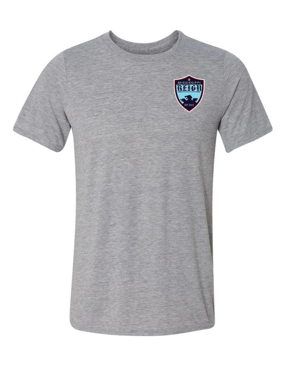 Mississippi Reign Short-Sleeve T-Shirt MS Reign Sport Grey Mens Small - Third Coast Soccer