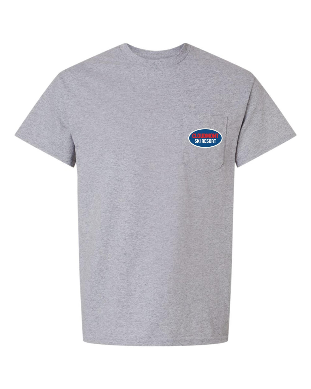 Cloudmont Ski Resort Short-Sleeve Pocket T-Shirt Cloudmont Ski Resort - Third Coast Soccer