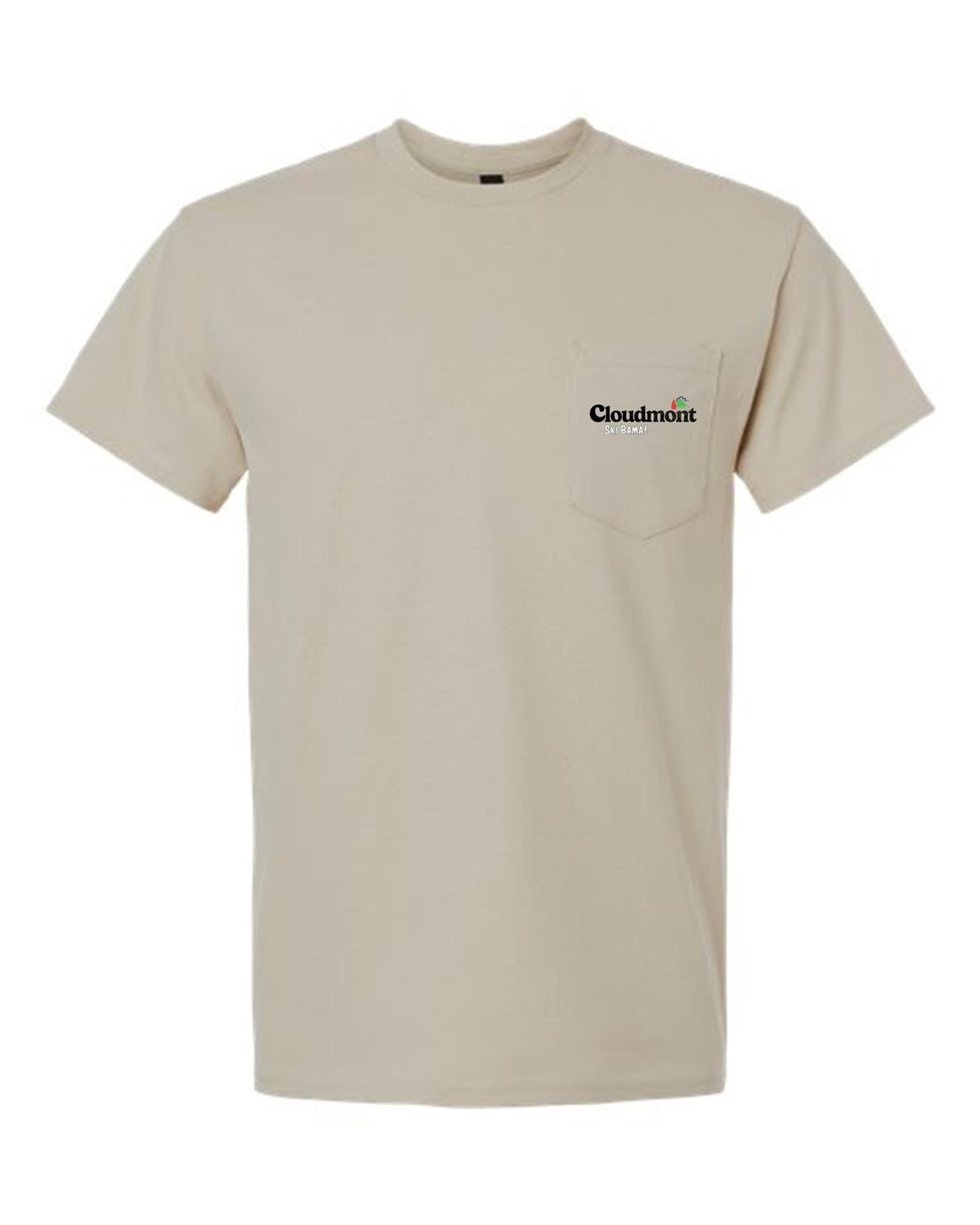 Cloudmont Ski Resort Short-Sleeve Pocket T-Shirt Cloudmont Ski Resort - Third Coast Soccer