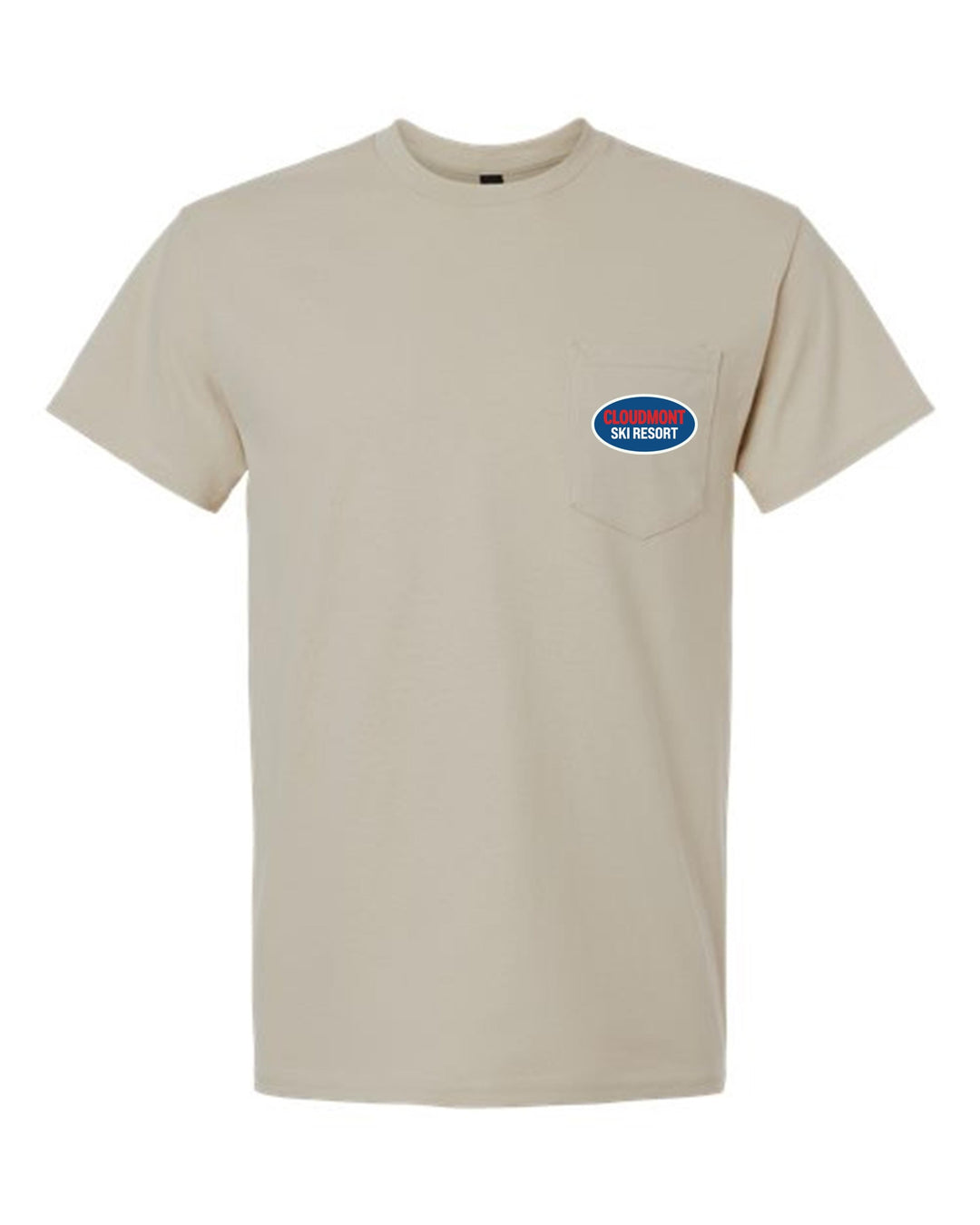 Cloudmont Ski Resort Short-Sleeve Pocket T-Shirt Cloudmont Ski Resort - Third Coast Soccer