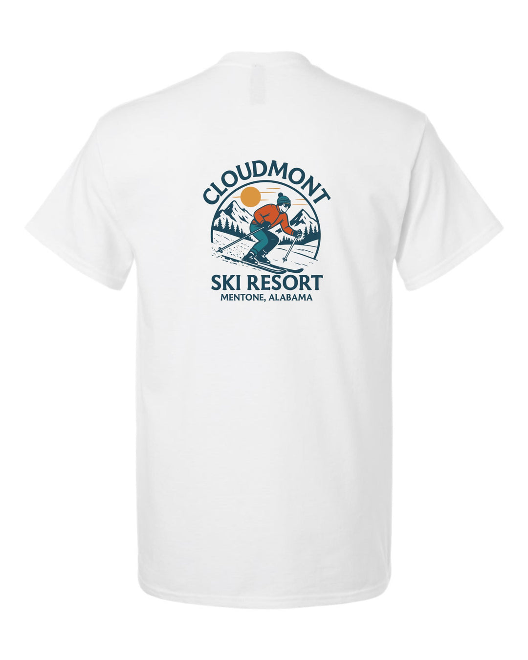 Cloudmont Ski Resort Short-Sleeve T-Shirt (No Front Pocket) Cloudmont Ski Resort - Third Coast Soccer