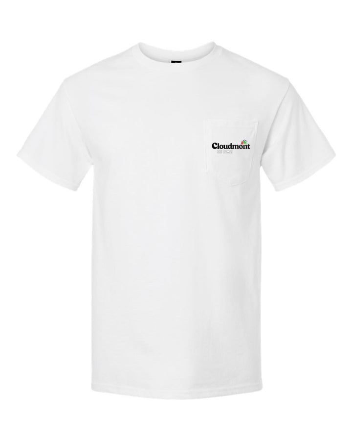 Cloudmont Ski Resort Short-Sleeve Pocket T-Shirt Cloudmont Ski Resort - Third Coast Soccer