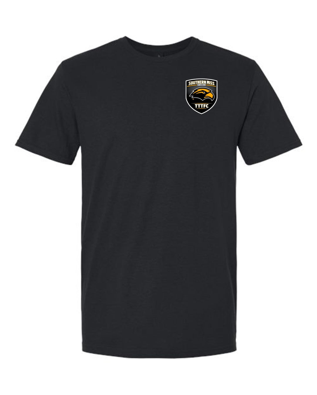Southern Miss Short-Sleeve T-Shirt Southern Miss Black Mens Small - Third Coast Soccer