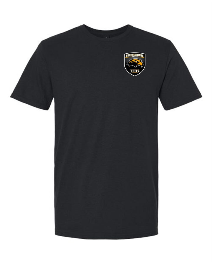 Southern Miss Short-Sleeve T-Shirt Southern Miss Black Mens Small - Third Coast Soccer