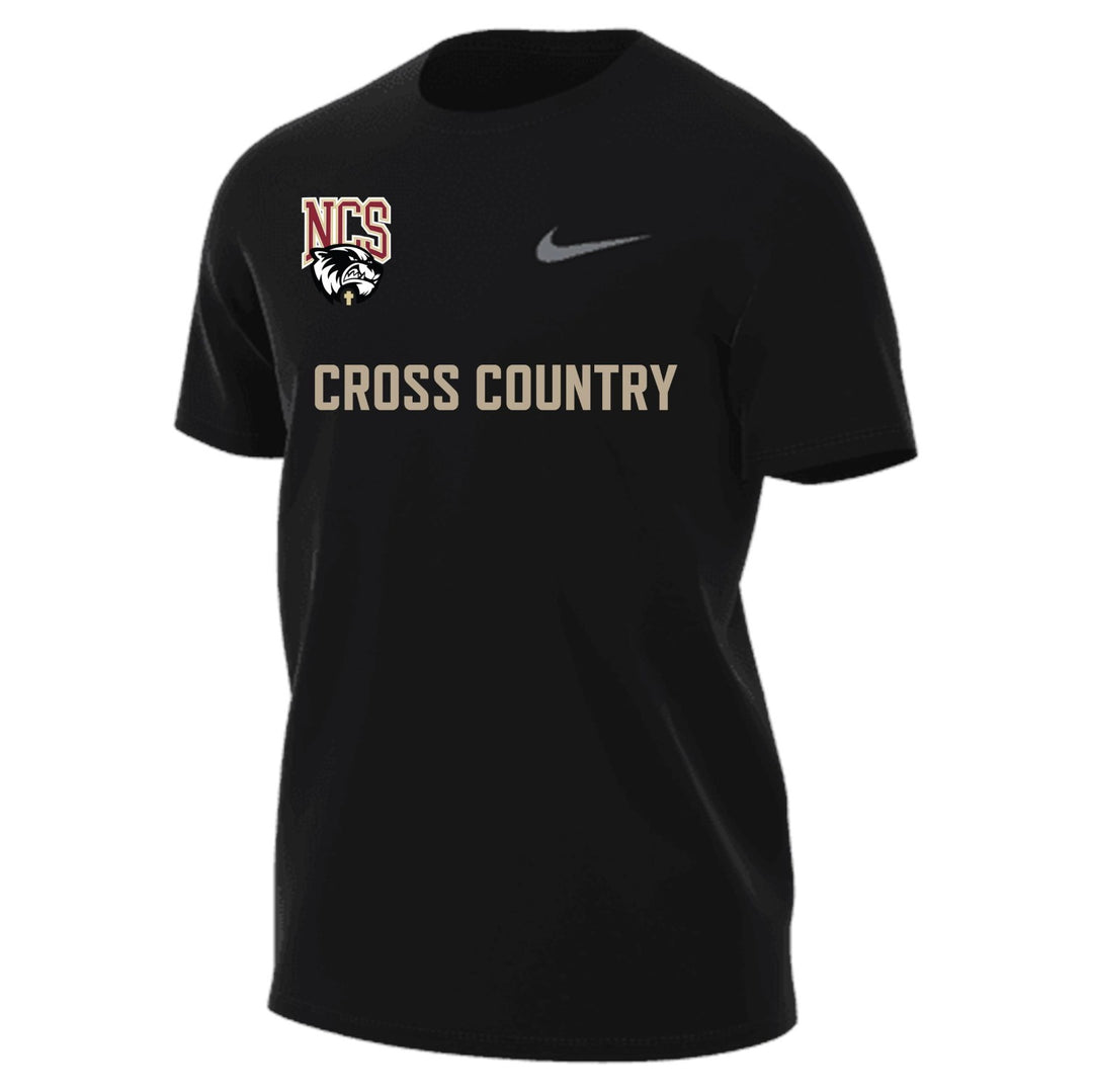 Nike Northlake Cross Country Men's Legend Short-Sleeve Shirt - Black NCS Cross Country - Third Coast Soccer