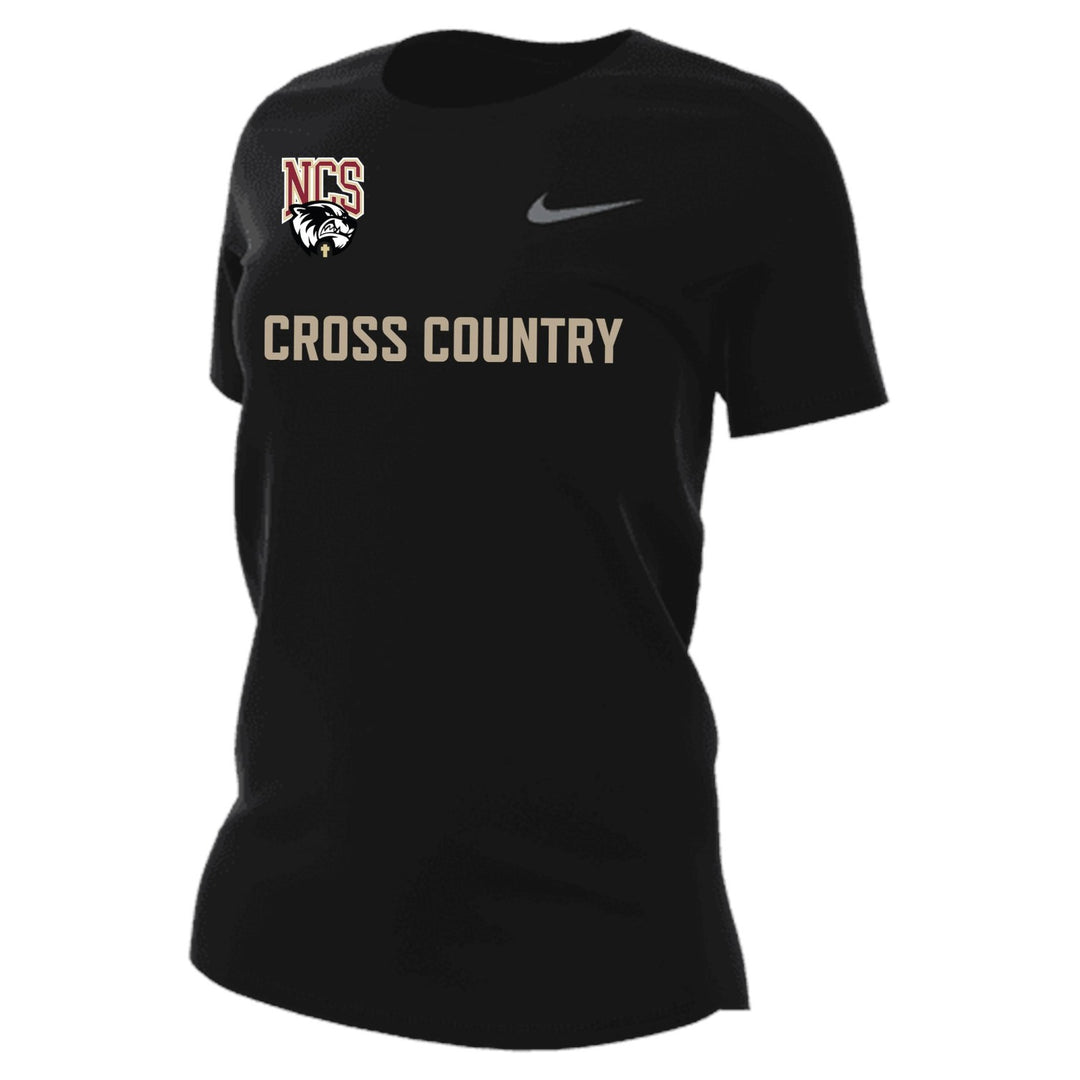 Nike Northlake Cross Country Women's Legend Short-Sleeve Shirt - Black NCS Cross Country - Third Coast Soccer