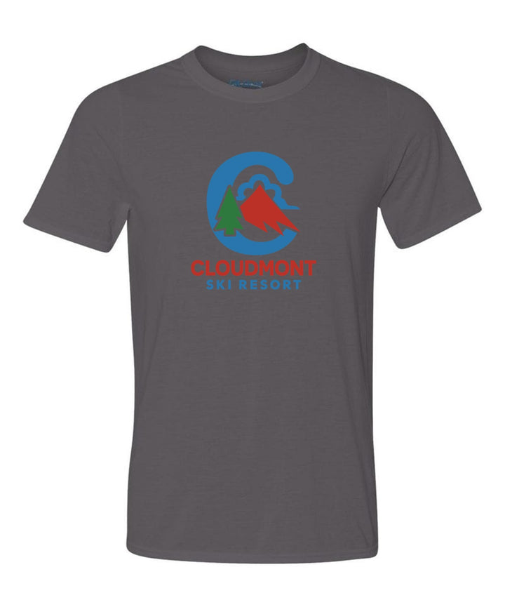 Cloudmont Ski Resort Short-Sleeve T-Shirt C CSR Charcoal Youth Small - Third Coast Soccer