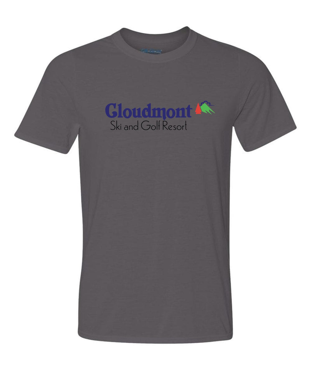 Cloudmont Ski & Golf Resort Short-Sleeve T-Shirt Cloudmont Ski & Golf Charcoal Youth Small - Third Coast Soccer