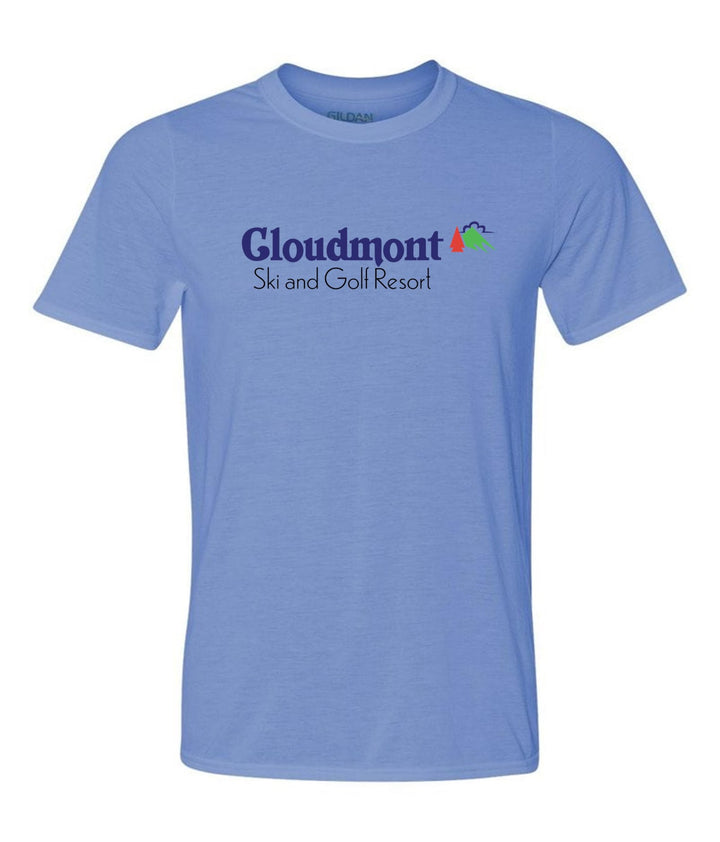 Cloudmont Ski & Golf Resort Short-Sleeve T-Shirt Cloudmont Ski & Golf Light Blue Youth Small - Third Coast Soccer