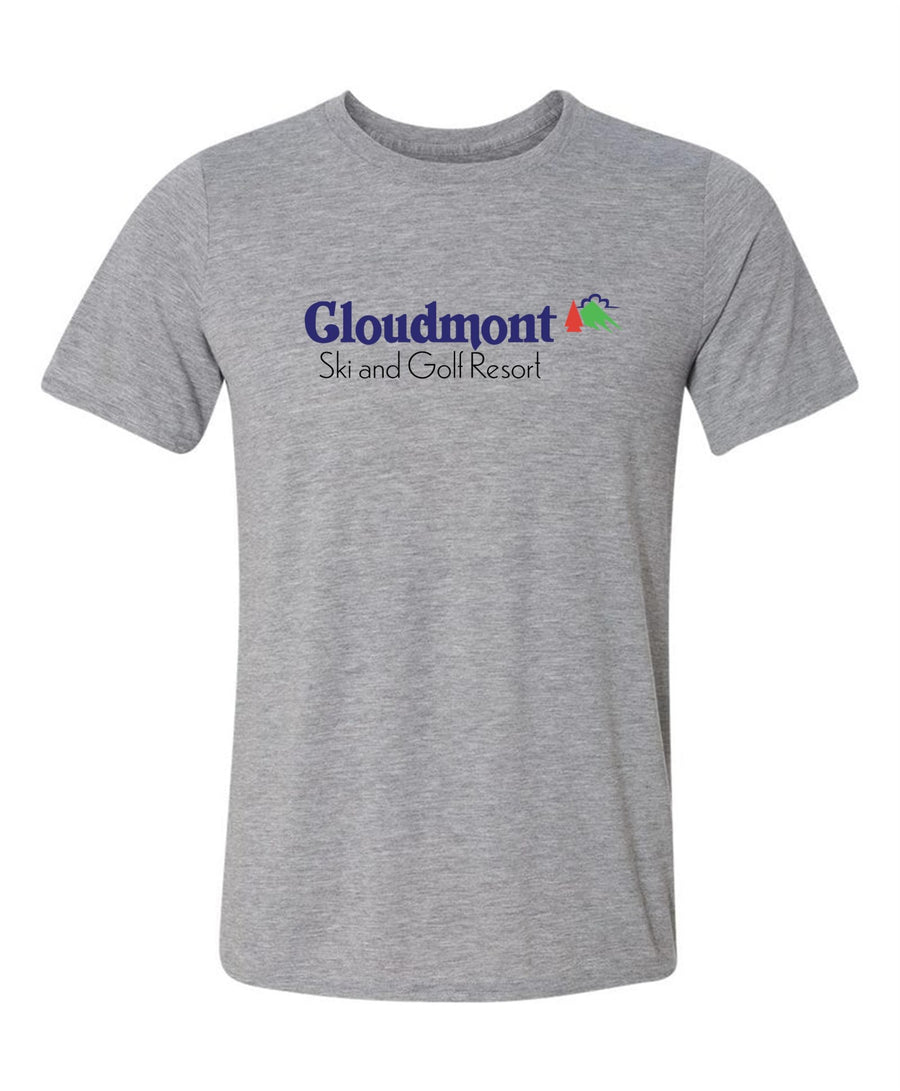 Cloudmont Ski & Golf Resort Short-Sleeve T-Shirt Cloudmont Ski & Golf Sport Grey Youth Small - Third Coast Soccer