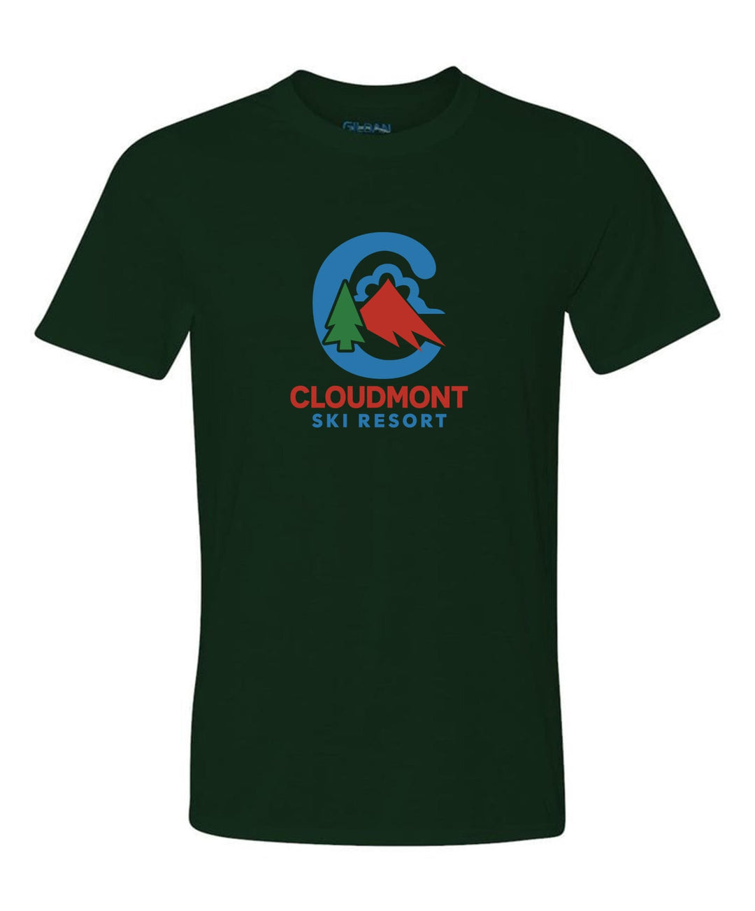 Cloudmont Ski Resort Short-Sleeve T-Shirt C CSR Forest Youth Small - Third Coast Soccer