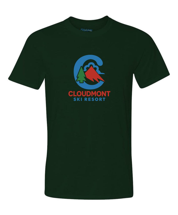 Cloudmont Ski Resort Short-Sleeve T-Shirt C CSR Forest Youth Small - Third Coast Soccer