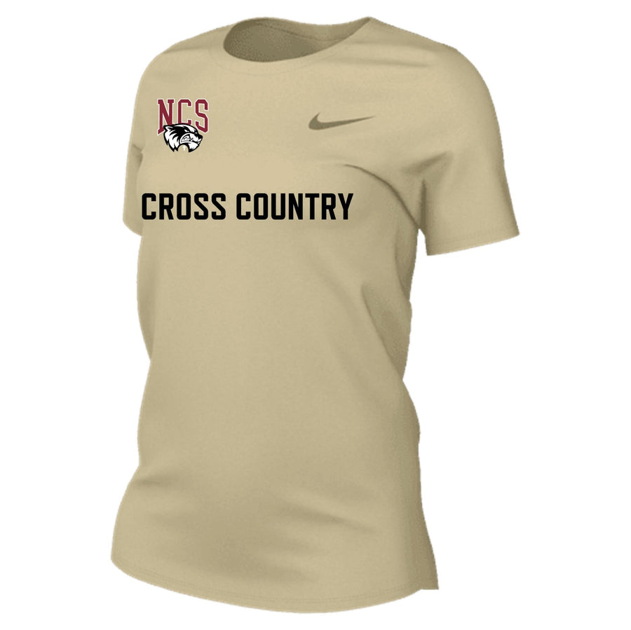 Nike Northlake Cross Country Women's Legend Short-Sleeve Shirt - Gold NCS Cross Country - Third Coast Soccer