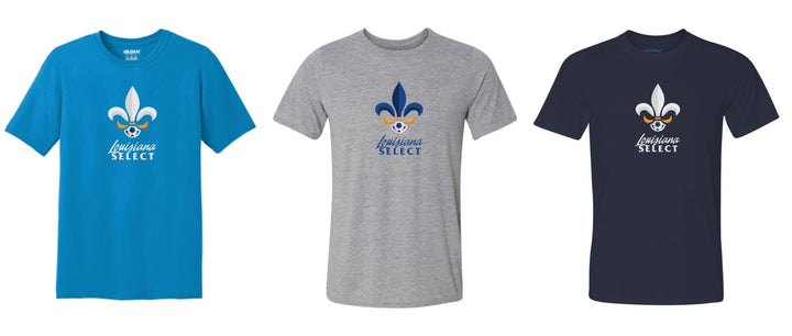 Louisiana Select LA Logo Short-Sleeve T-Shirt LA ODP Spiritwear - Third Coast Soccer