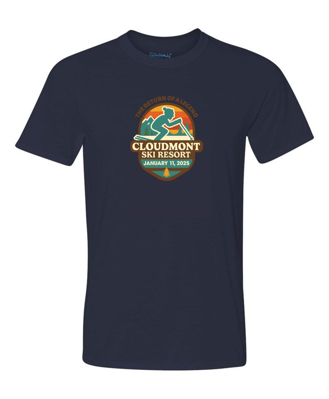 The Return of a Legend Short-Sleeve T-Shirt Return of a Legend Navy Youth Small - Third Coast Soccer