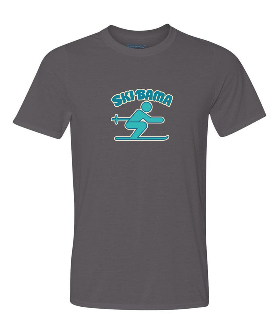 Ski Bama Short-Sleeve T-Shirt Ski Bama 5 Charcoal Youth Small - Third Coast Soccer