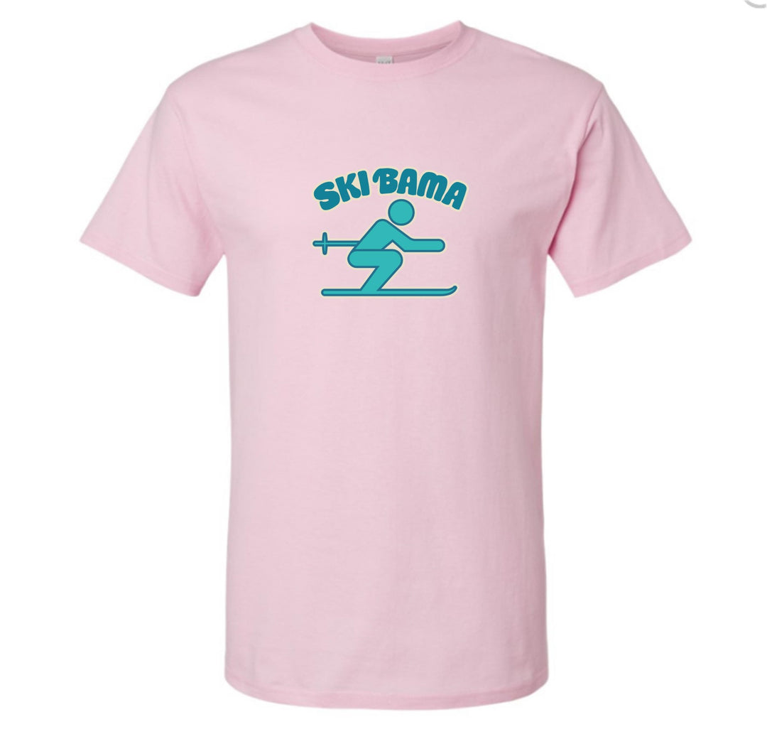Ski Bama Short-Sleeve T-Shirt Ski Bama 5 Light Pink Youth Small - Third Coast Soccer