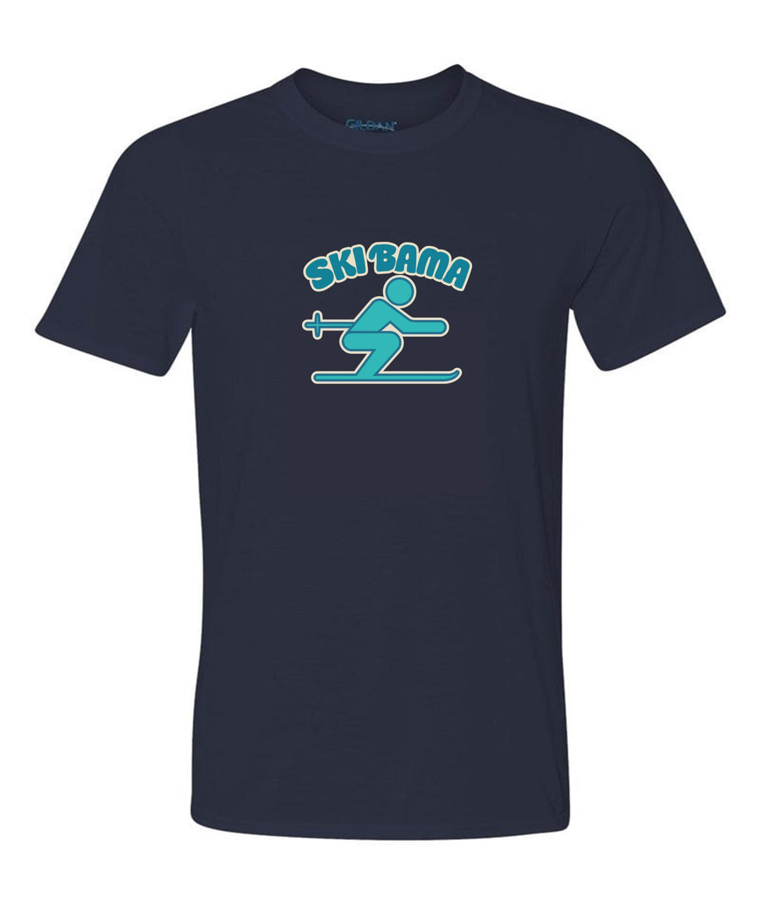 Ski Bama Short-Sleeve T-Shirt Ski Bama 5 Navy Youth Small - Third Coast Soccer