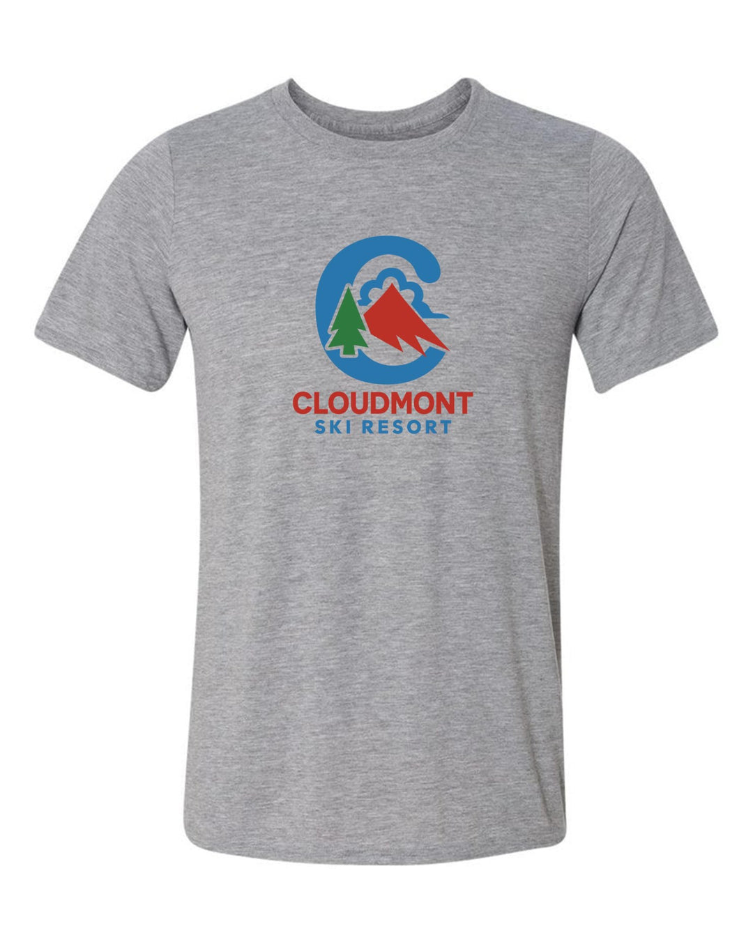 Cloudmont Ski Resort Short-Sleeve T-Shirt C CSR Sport Grey Youth Small - Third Coast Soccer