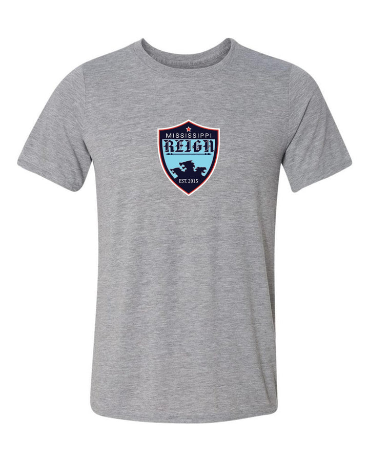 Mississippi Reign Logo Short-Sleeve T-Shirt MS Reign Sport Grey Mens Small - Third Coast Soccer