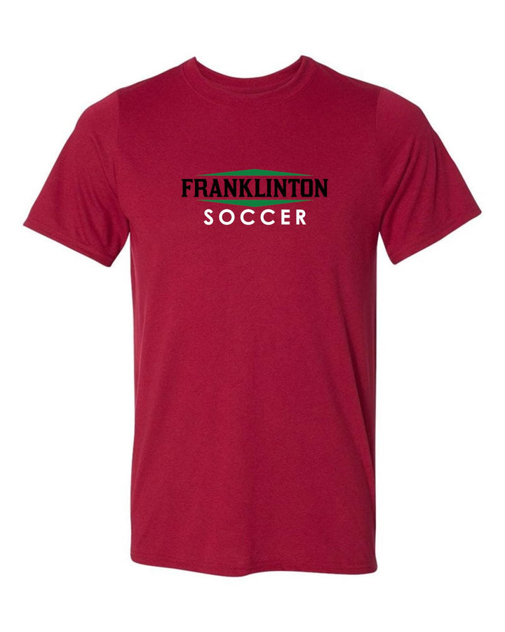 Franklinton SC Soccer Short-Sleeve T-Shirt Franklinton SC Spiritwear Red Youth Small - Third Coast Soccer