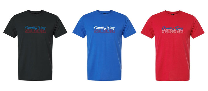 Country Day Soccer Wordmark Short-Sleeve T-Shirt