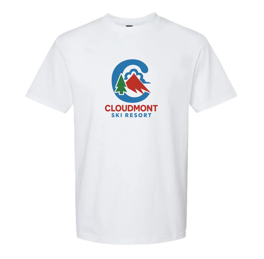 Cloudmont Ski Resort Short-Sleeve T-Shirt C CSR White Youth Small - Third Coast Soccer