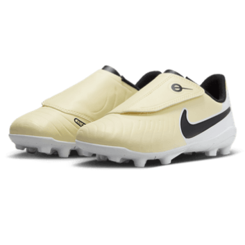 Nike Junior Tiempo Legend 10 Club FG - Lemonade/Black Youth Footwear Lemonade/Black Youth 8 - Third Coast Soccer