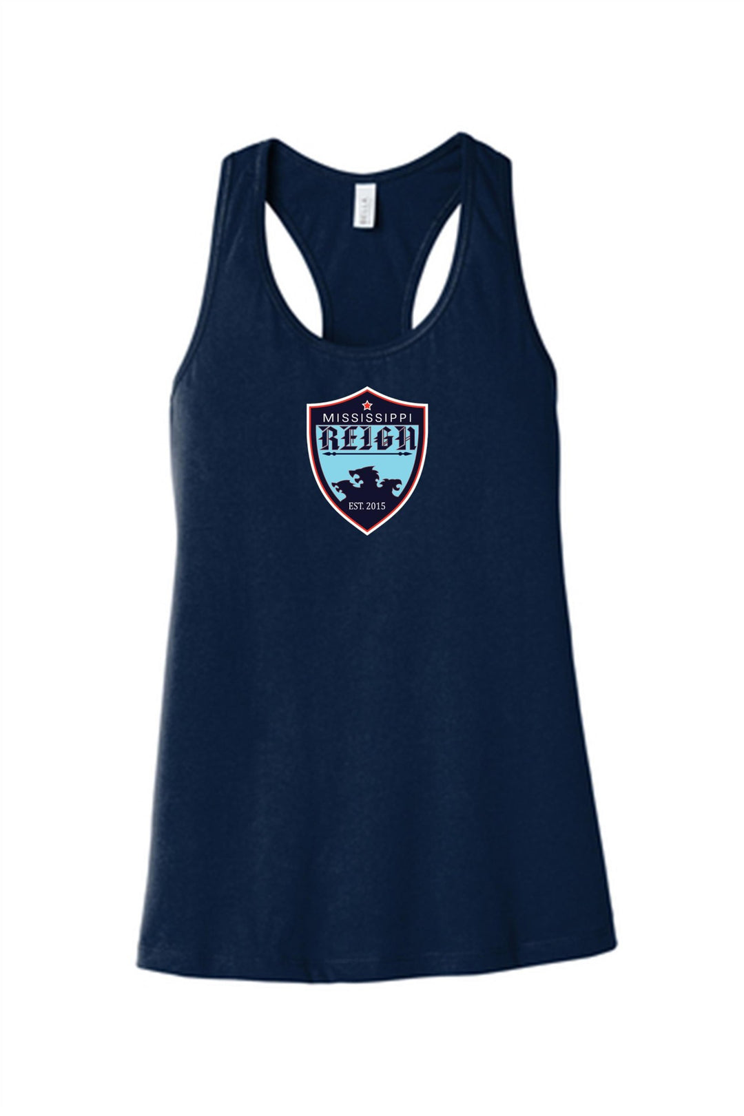 Mississippi Reign Women's Racerback Tank MS Reign Navy Womens Small - Third Coast Soccer
